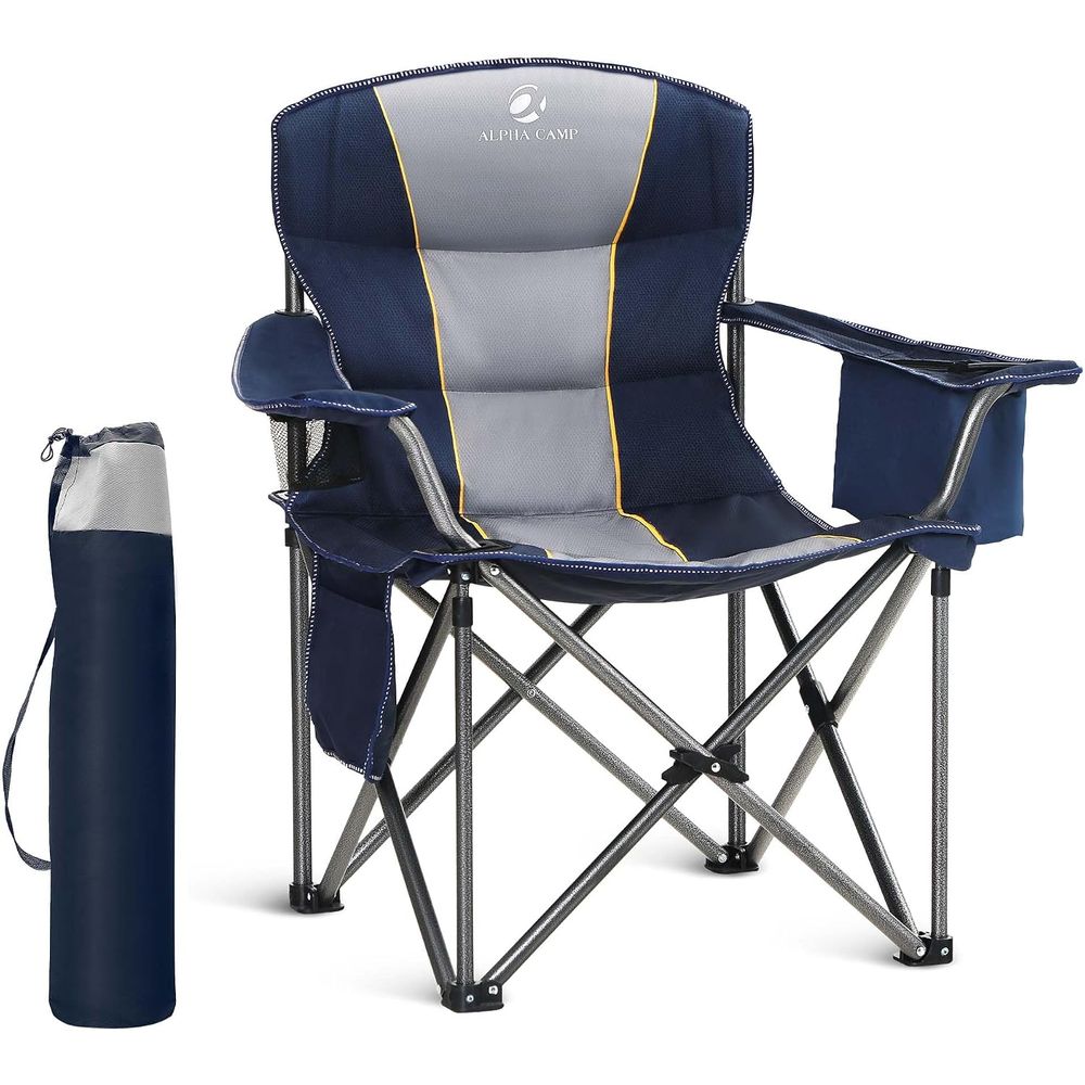 Outdoor Oversized Camping Chair - Cadeira de Camping Grande e Reforçada