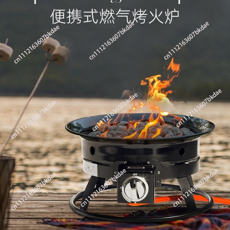 Outdoor Camping Fire Pit - Lareira portátil para uso externo, com
