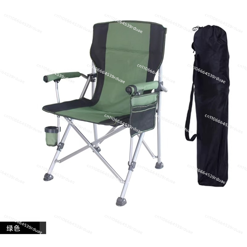 Outdoor Oversized Camping Chair - Cadeira de Lazer Dobrável Extragrande para
