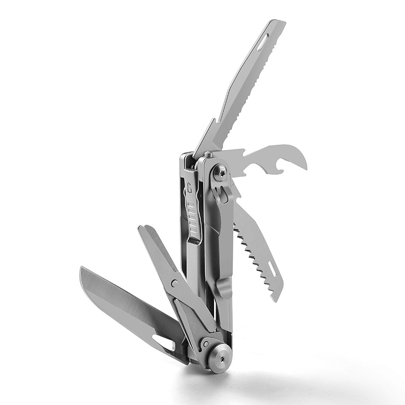 Camping Knife Multi-Tool - Multi funcional pequena faca edc ferramenta