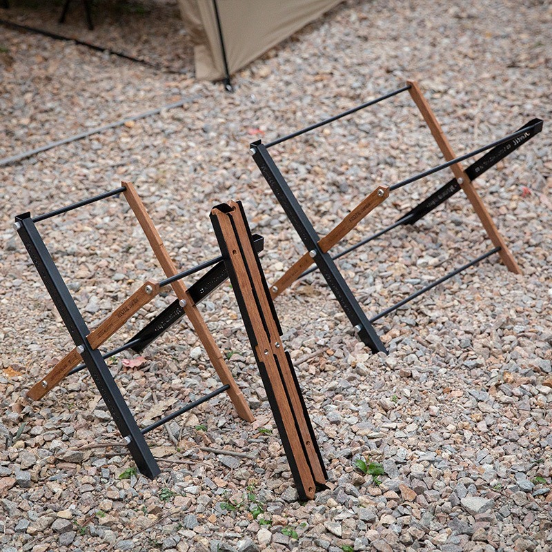 Outdoor Camping Table With Storage - Cesto Organizador Portátil Dobrável para Mesa