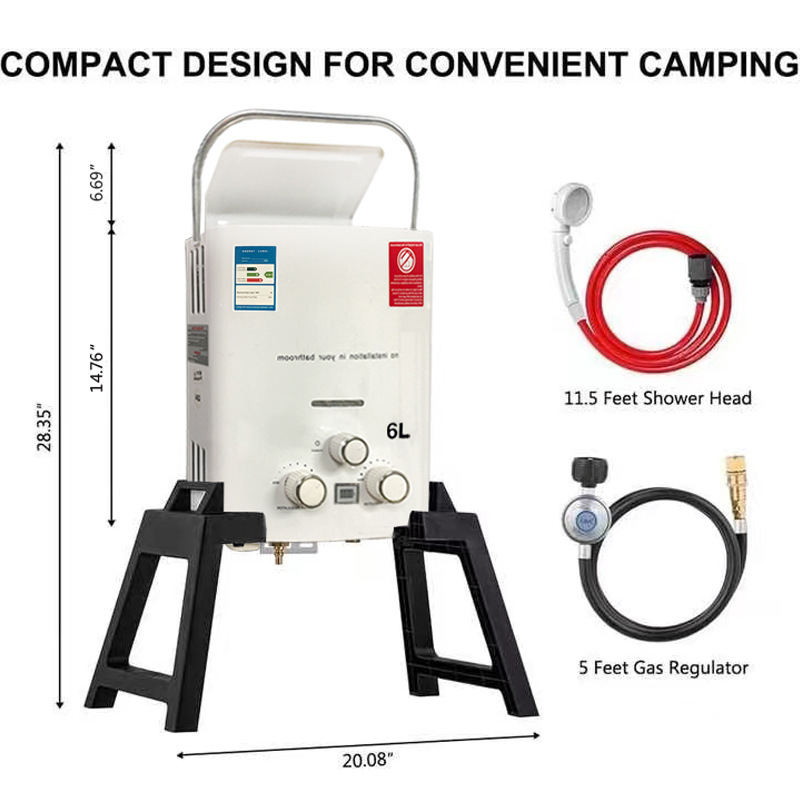 Outdoor Camping Water Heater - Novo modelo RV aquecedor de água