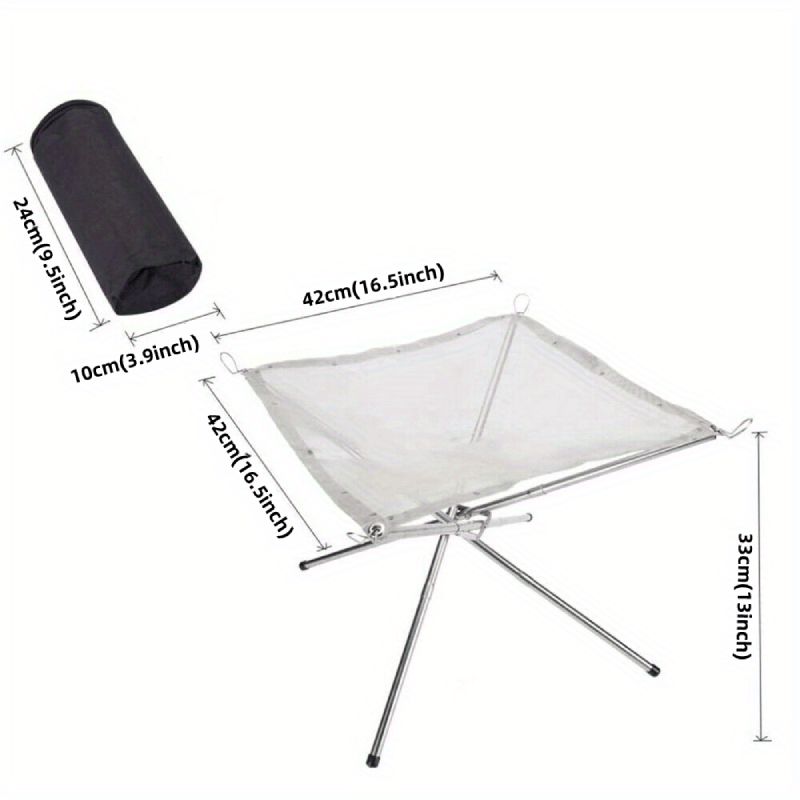 Fogueira portátil dobrável de  - Outdoor Camping Fireplace avaliação e preço