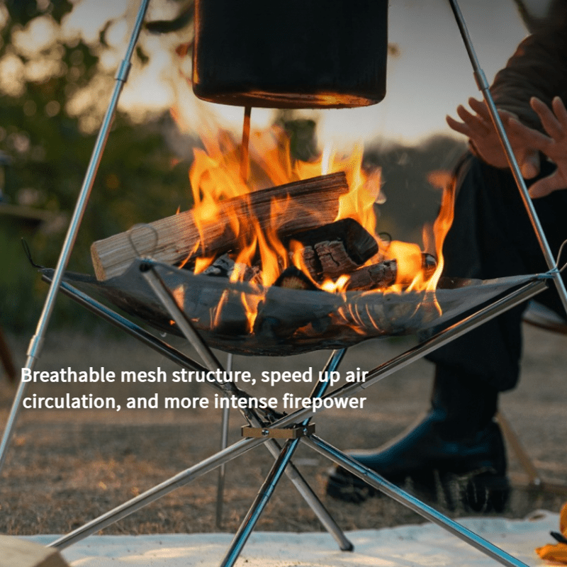 Fogueira portátil dobrável de  - Outdoor Camping Fireplace avaliação e preço