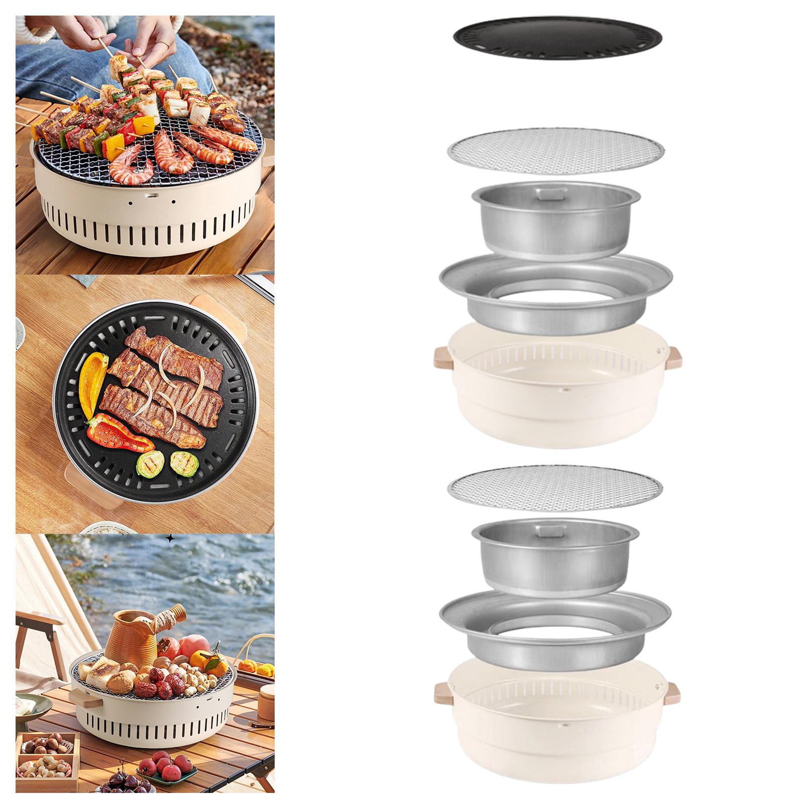 Churrasqueira a Carvão Compact - Outdoor Camping Fire Pit avaliação e preço