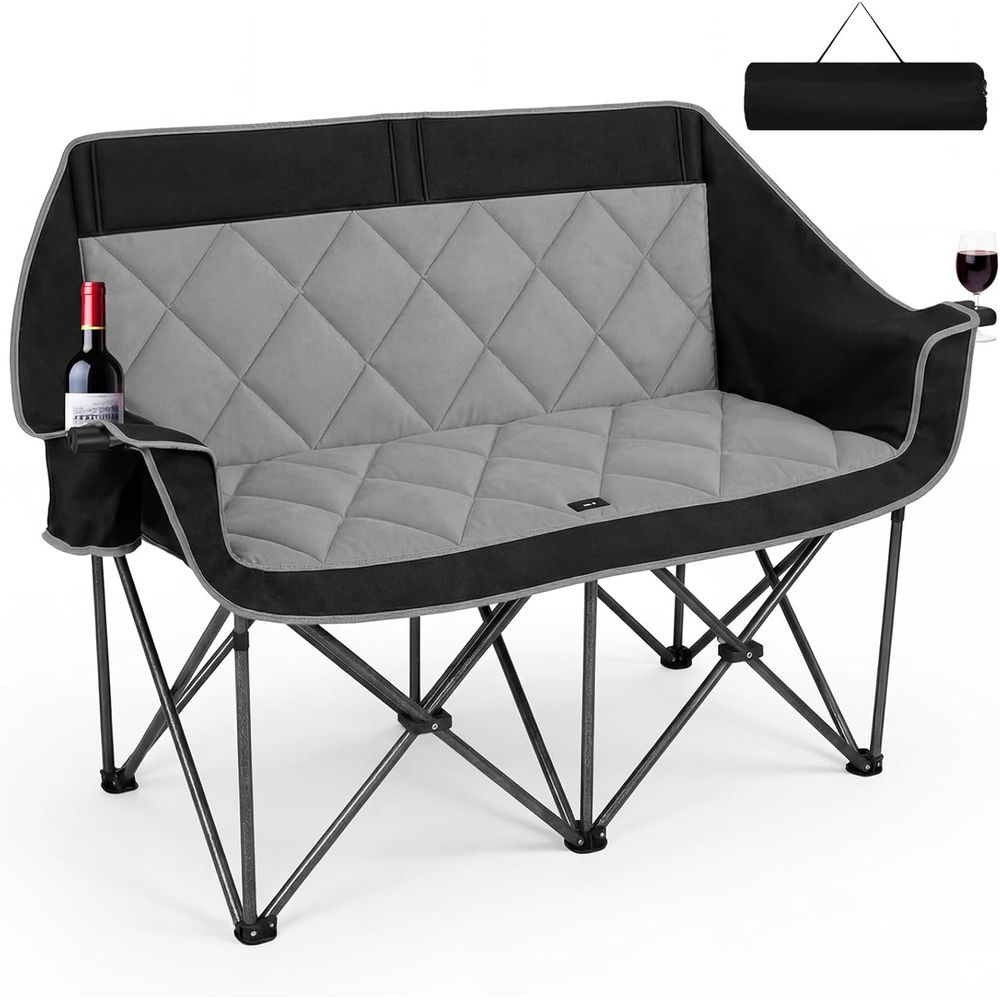 Cadeira de Camping Dupla, Cade - Outdoor Oversized Camping Chair avaliação e preço