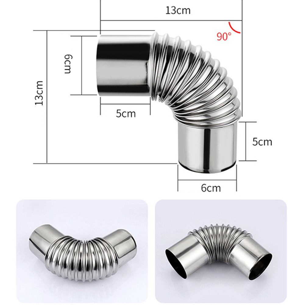 60/70/80mm de aço inoxidável 9 - Outdoor Camping Fireplace avaliação e preço