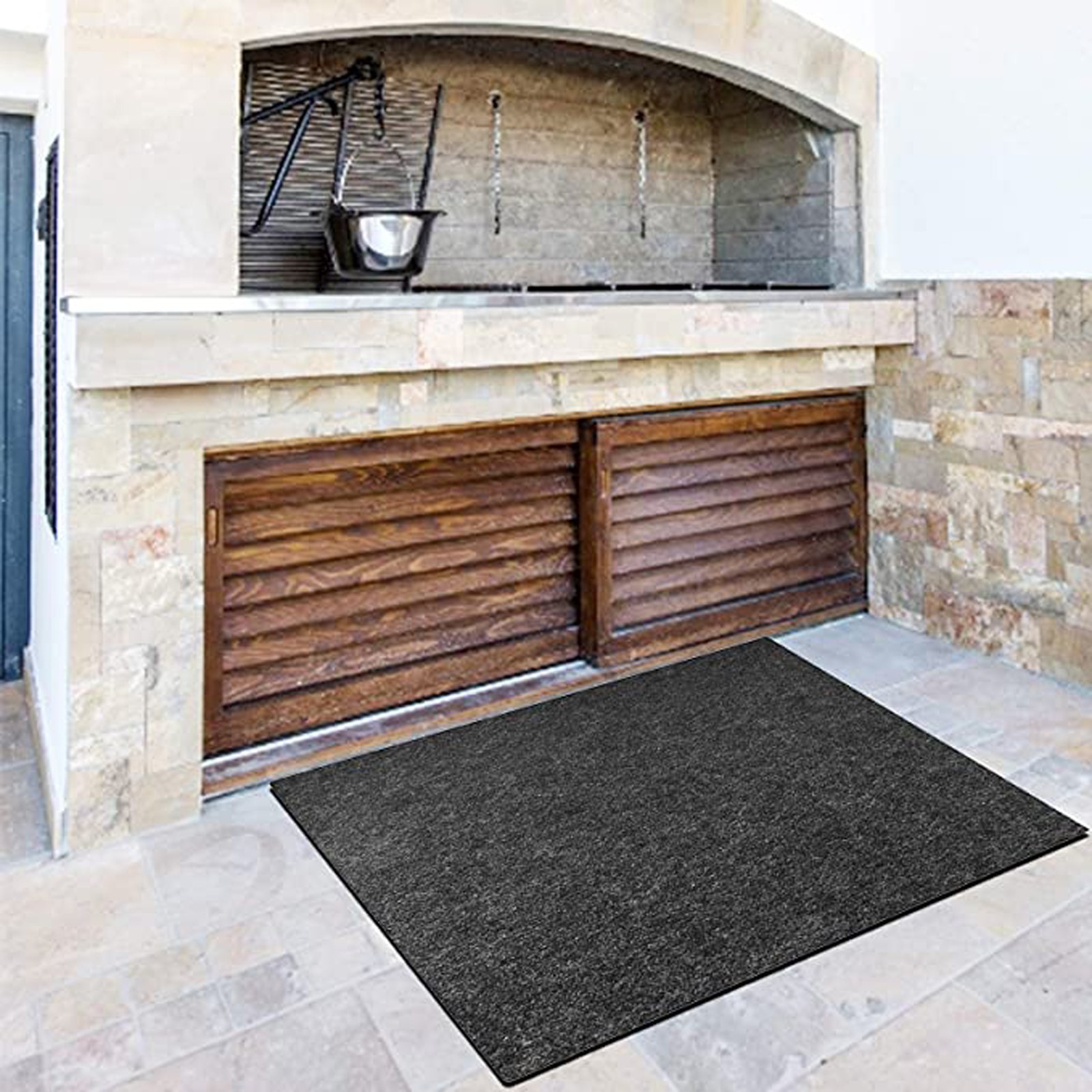 Tapete de lareira à prova de f - Outdoor Camping Fireplace avaliação e preço