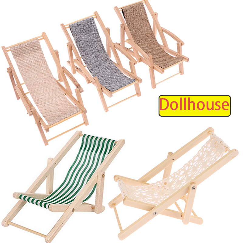 1pc 1/12 casa de bonecas dobrá - Folding Chair avaliação e preço