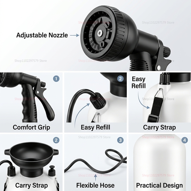 Chuveiro Portátil para Camping - Outdoor Camping Water Heater avaliação e preço