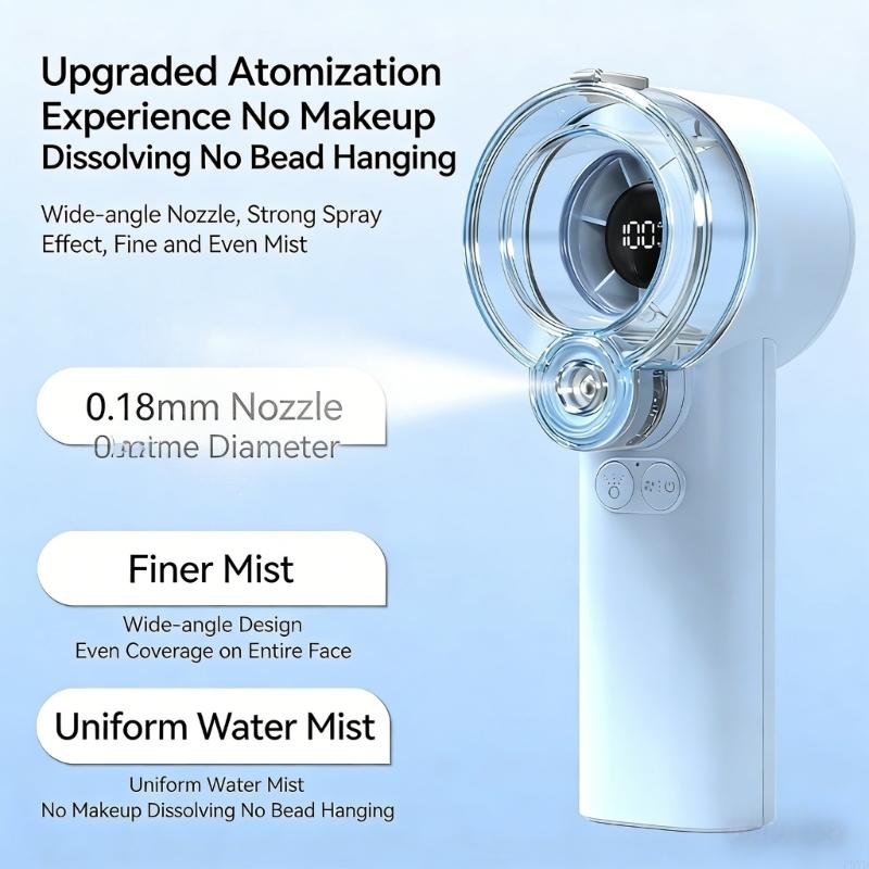 Ventilador Portátil de Mão 360 - Outdoor Camping Misting Fan avaliação e preço