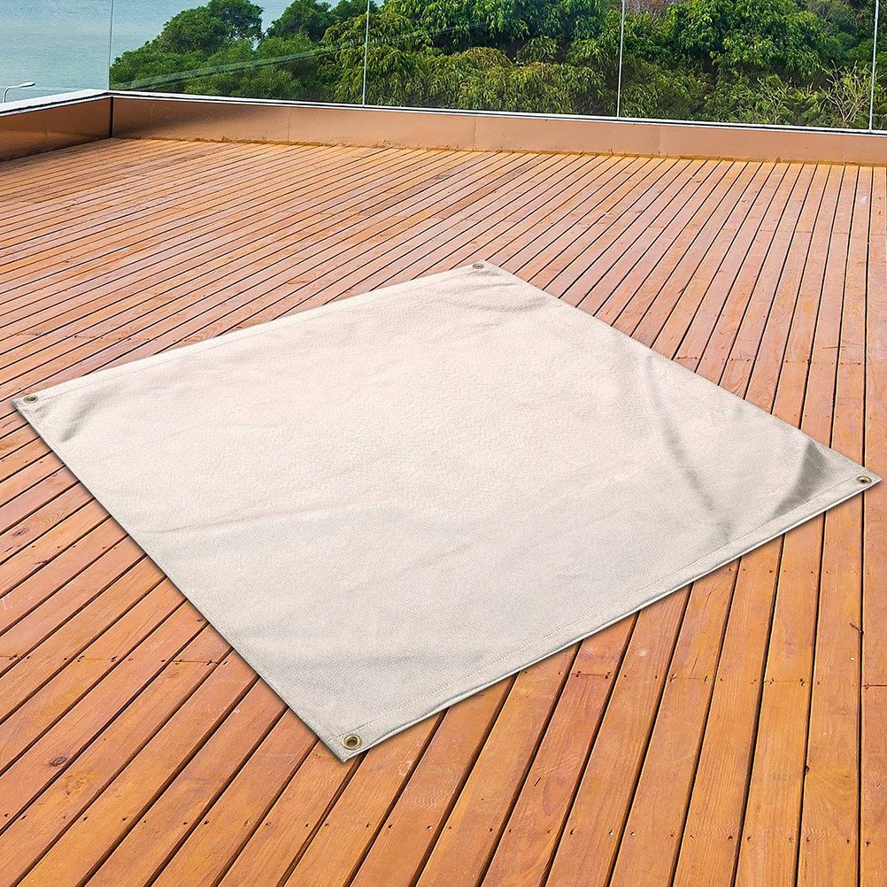1 unidade de tapete resistente - Outdoor Camping Fire Pit avaliação e preço