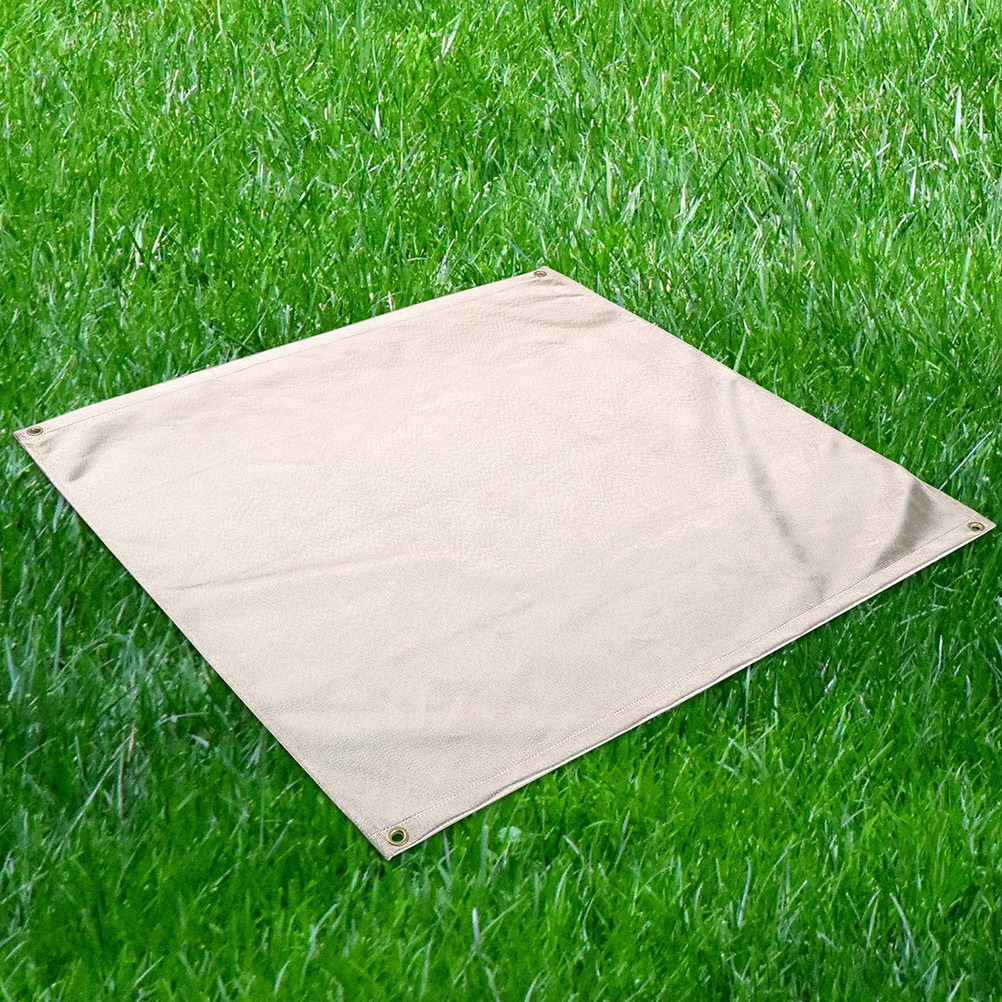 1 unidade de tapete resistente - Outdoor Camping Fire Pit avaliação e preço