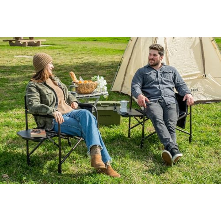 Cadeira de Diretor para Campin - Outdoor Oversized Camping Chair avaliação e preço