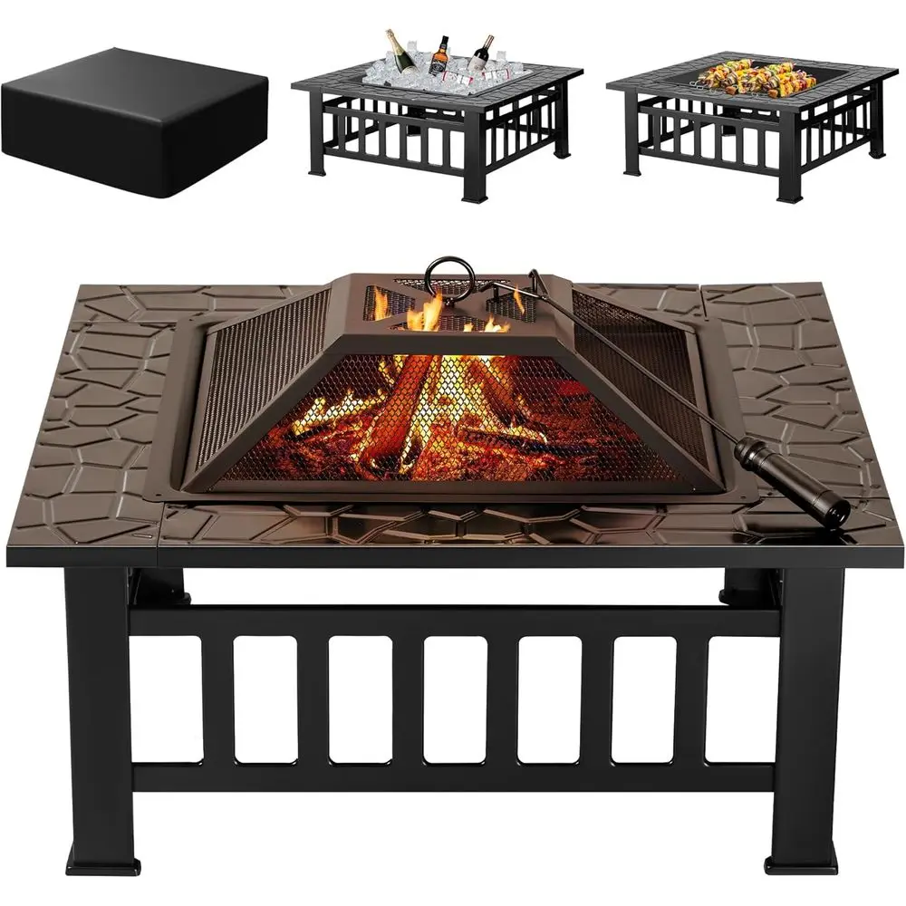 Fogueira de Metal para Exterio - Outdoor Camping Fire Pit avaliação e preço