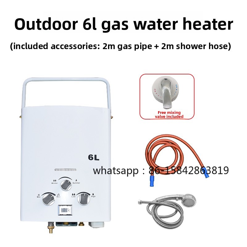 Aquecedor de Água a Gás para C - Outdoor Camping Water Heater avaliação e preço
