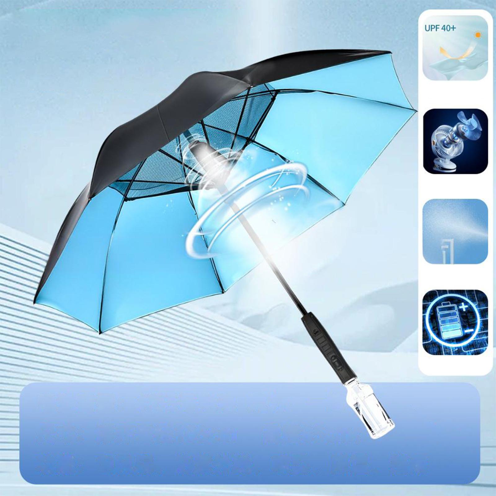 Guarda-chuva com Ventilador e  - Outdoor Camping Misting Fan avaliação e preço