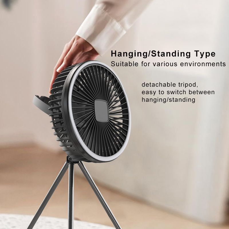 Ventilador portátil para campi - Outdoor Camping Misting Fan avaliação e preço