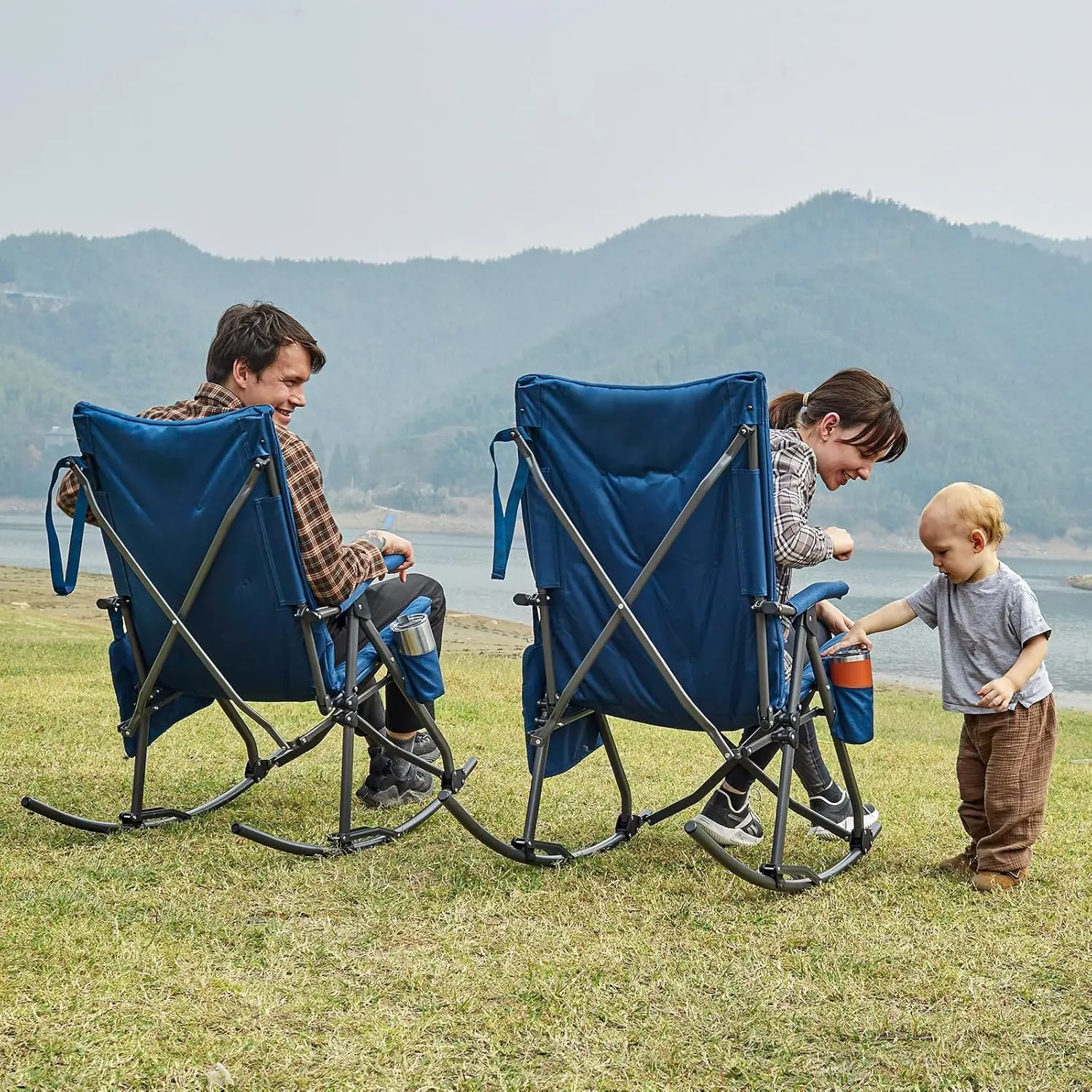 Cadeira de Balanço Dobrável Gr - Outdoor Oversized Camping Chair avaliação e preço