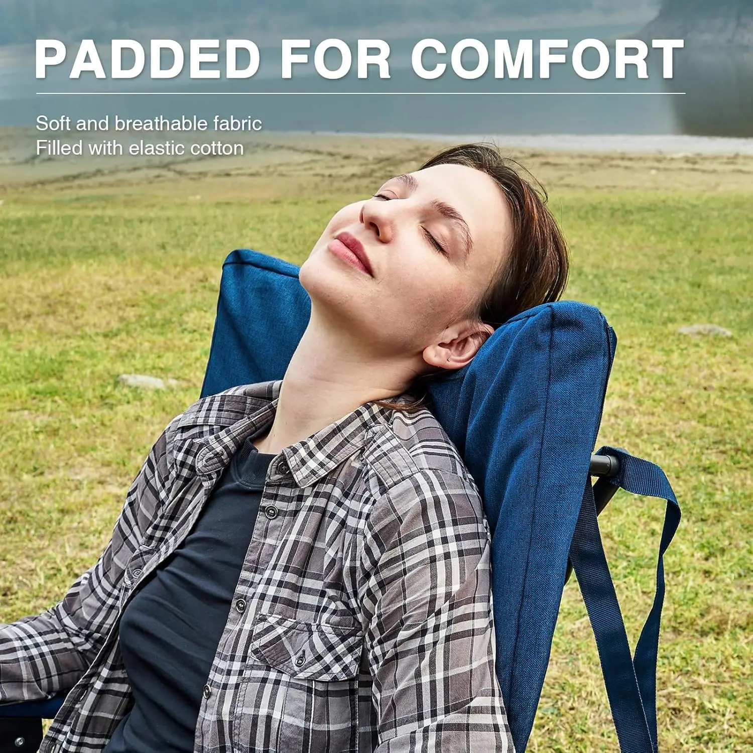 Cadeira de Balanço Dobrável Gr - Outdoor Oversized Camping Chair avaliação e preço