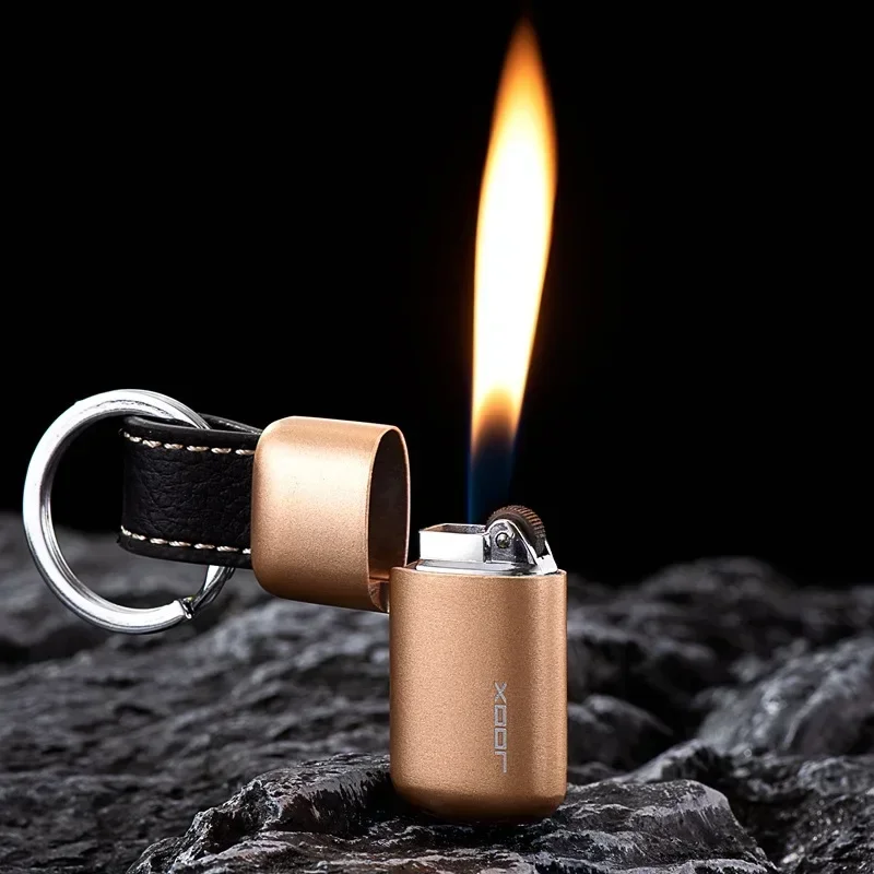 Novo rebolo inflável chama abe - Outdoor Windproof Lighter avaliação e preço