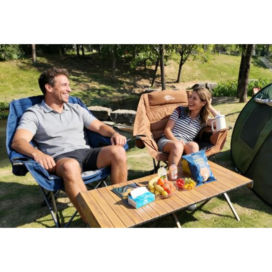 Cadeira de Camping Grande para - Outdoor Oversized Camping Chair avaliação e preço