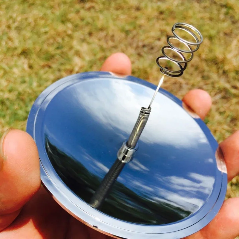 1pc ao ar livre isqueiro solar - Outdoor Windproof Lighter avaliação e preço
