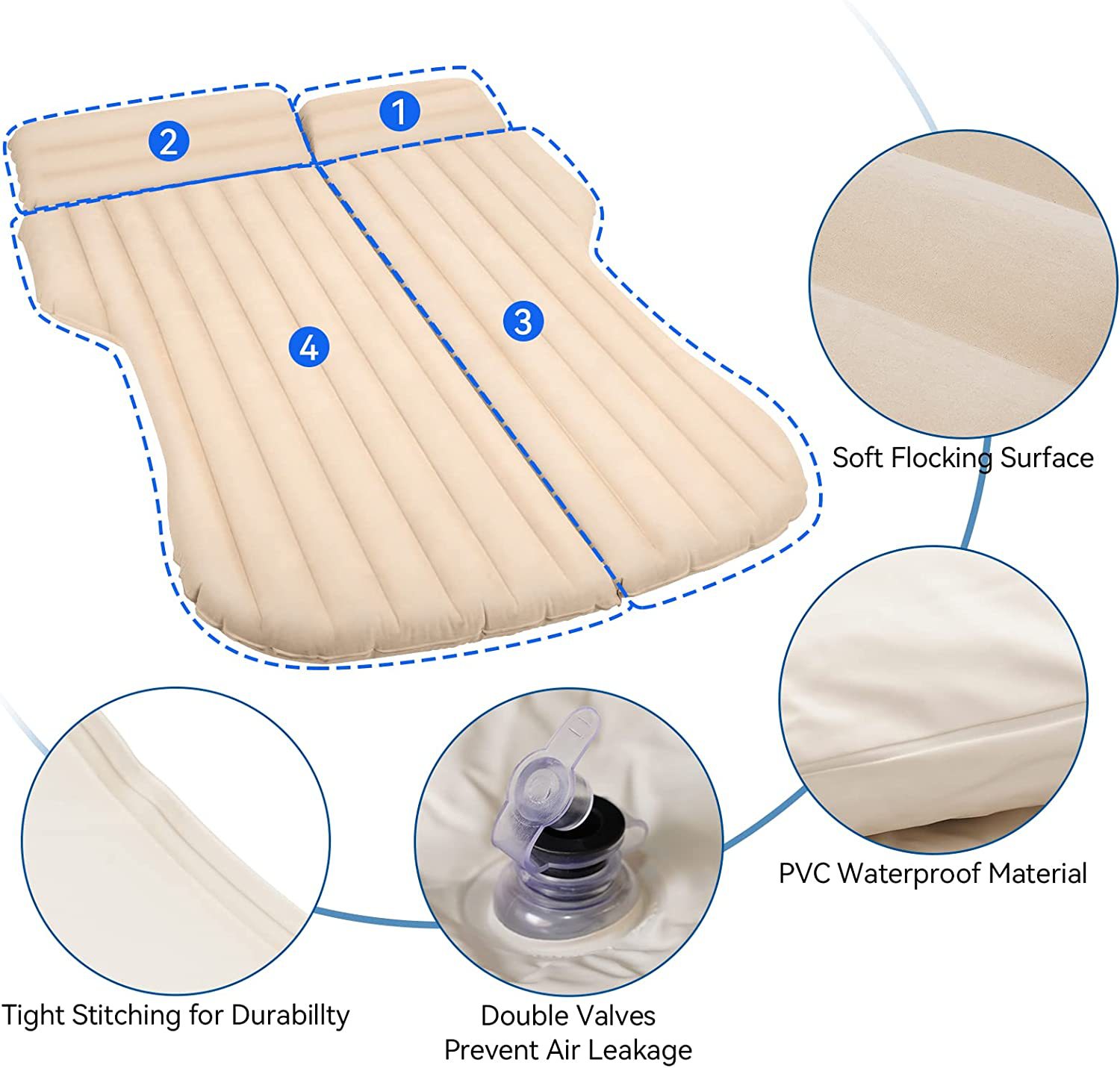 Cama inflável do carro para te - Inflatable Mattress avaliação e preço