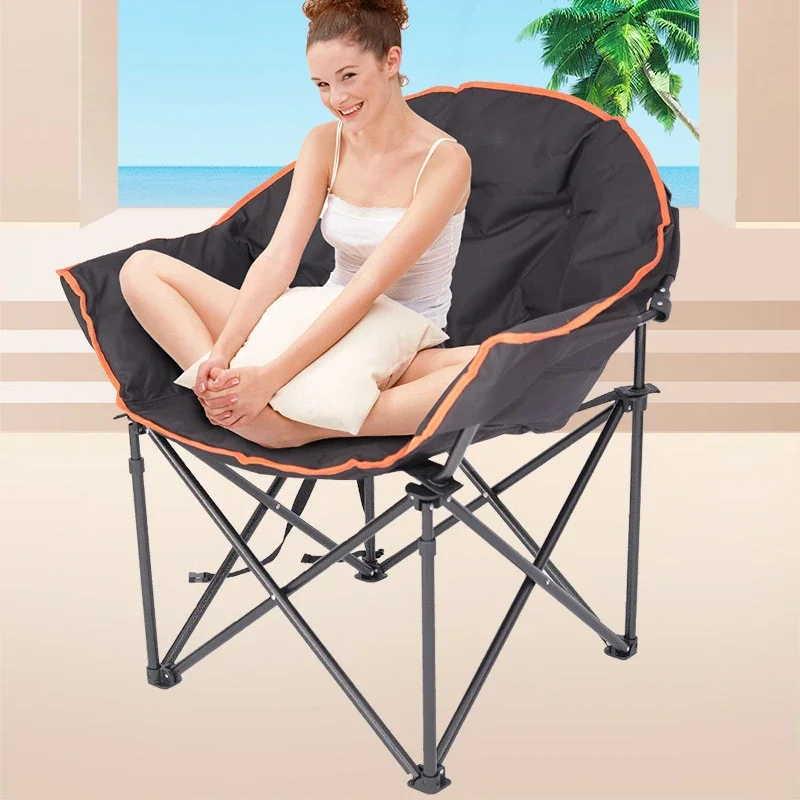 Sofá Redondo Luxuoso e Confort - Outdoor Oversized Camping Chair avaliação e preço
