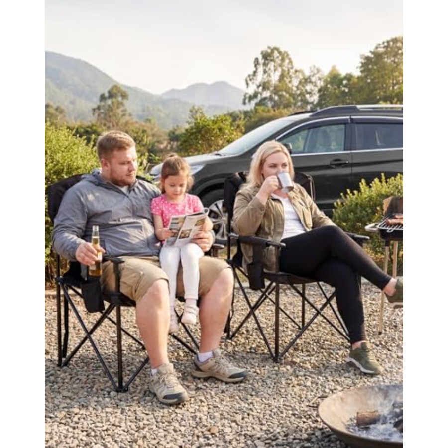Cadeira de camping para exteri - Outdoor Oversized Camping Chair avaliação e preço