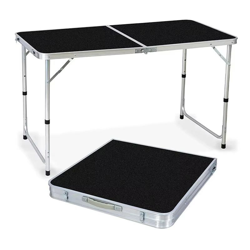 Mesa de cozinha portátil dobrá - Outdoor Camping Table With Storage avaliação e preço