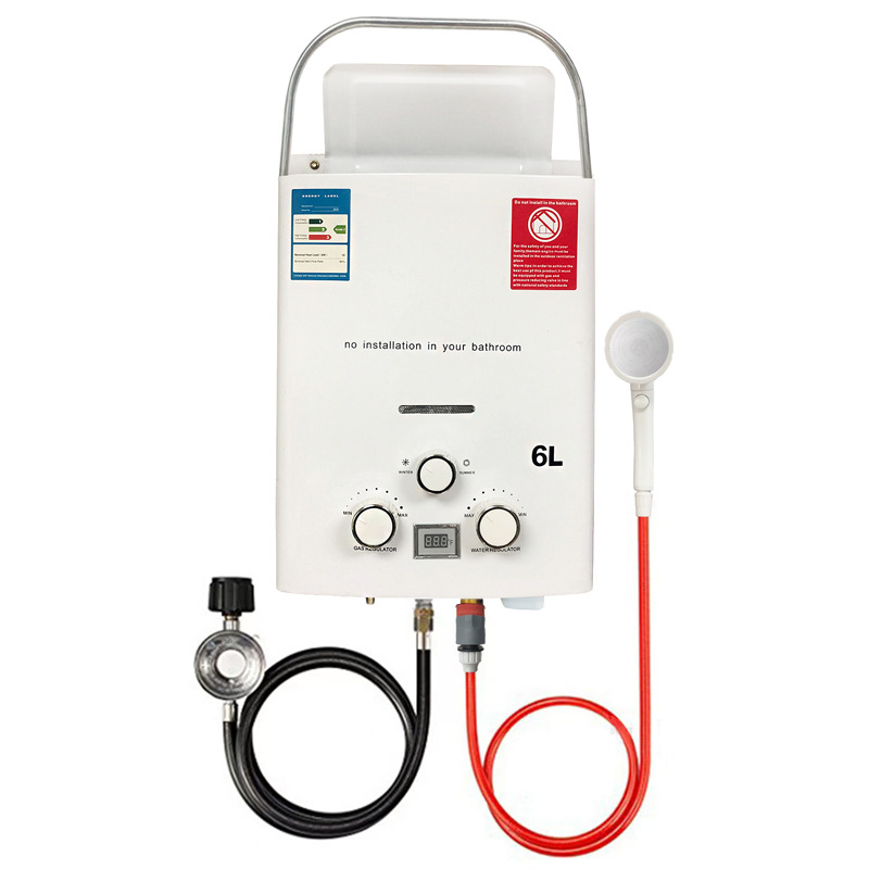Novo modelo RV aquecedor de ág - Outdoor Camping Water Heater avaliação e preço