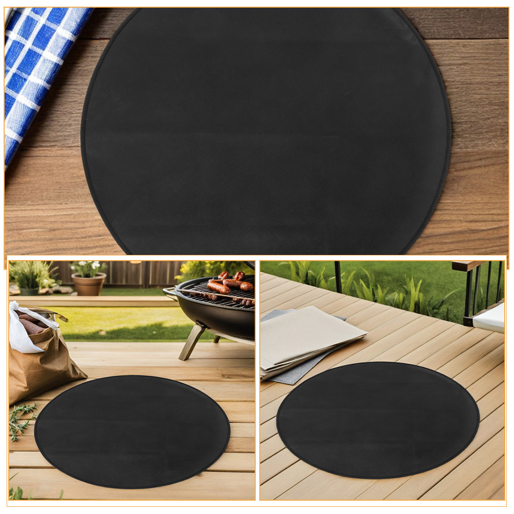 Tapete Redondo à Prova de Fogo - Outdoor Camping Fire Pit avaliação e preço