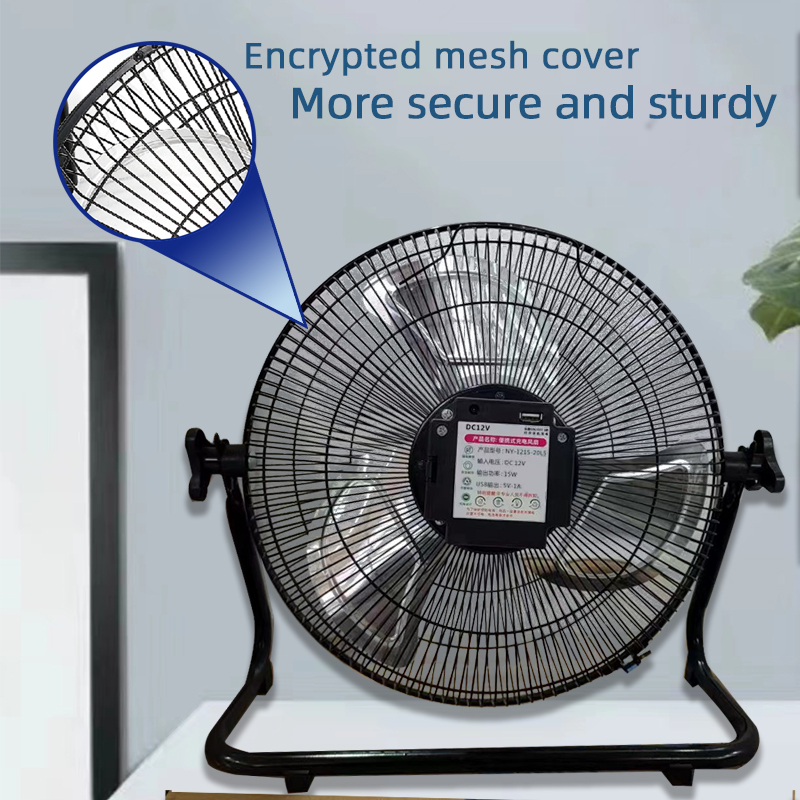 Ventilador solar recarregável  - Outdoor Camping Misting Fan avaliação e preço