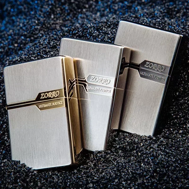 Zorro original cobre metal ao  - Outdoor Windproof Lighter avaliação e preço