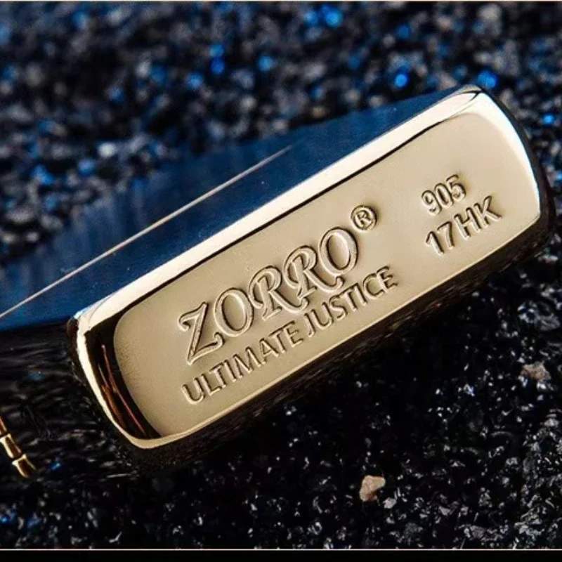 Zorro original cobre metal ao  - Outdoor Windproof Lighter avaliação e preço