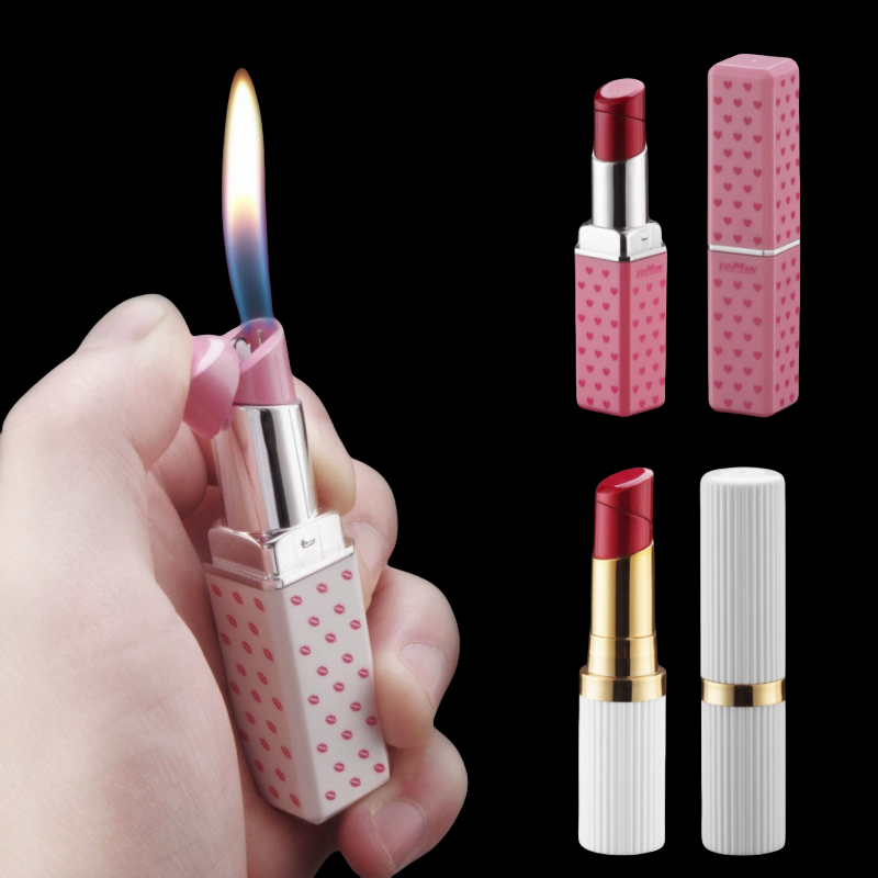 Ao ar livre mini bonito batom  - Outdoor Windproof Lighter avaliação e preço