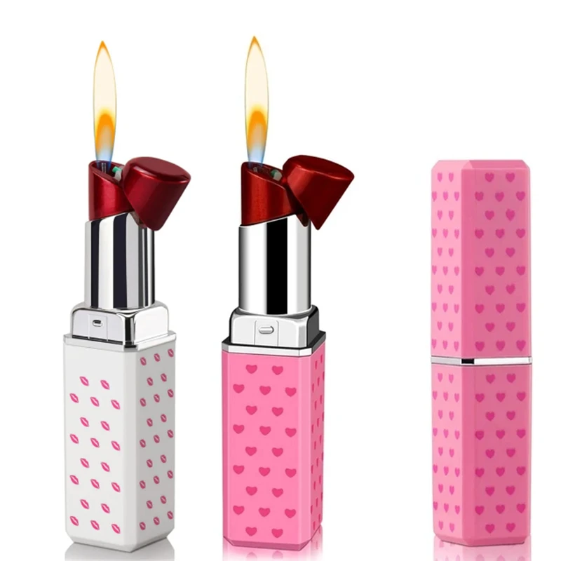 Ao ar livre mini bonito batom  - Outdoor Windproof Lighter avaliação e preço
