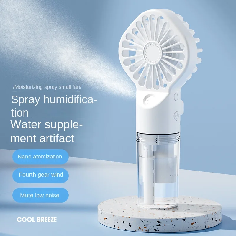 Mini ventilador portátil recar - Outdoor Camping Misting Fan avaliação e preço