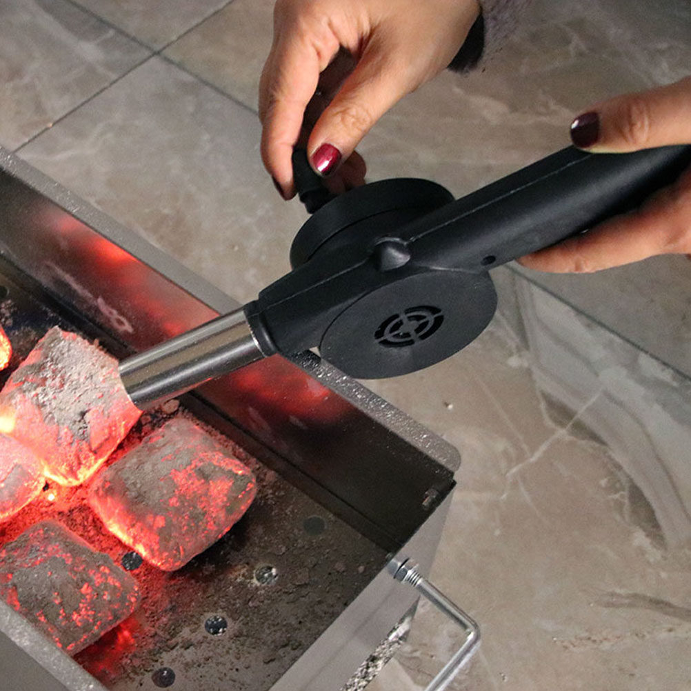 4 Peças Ventilador Manual com  - Outdoor Camping Fireplace avaliação e preço