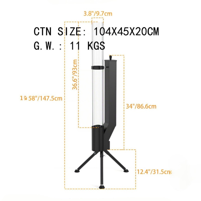 Fogão Vertical a Lenha - Queim - Outdoor Camping Fireplace avaliação e preço