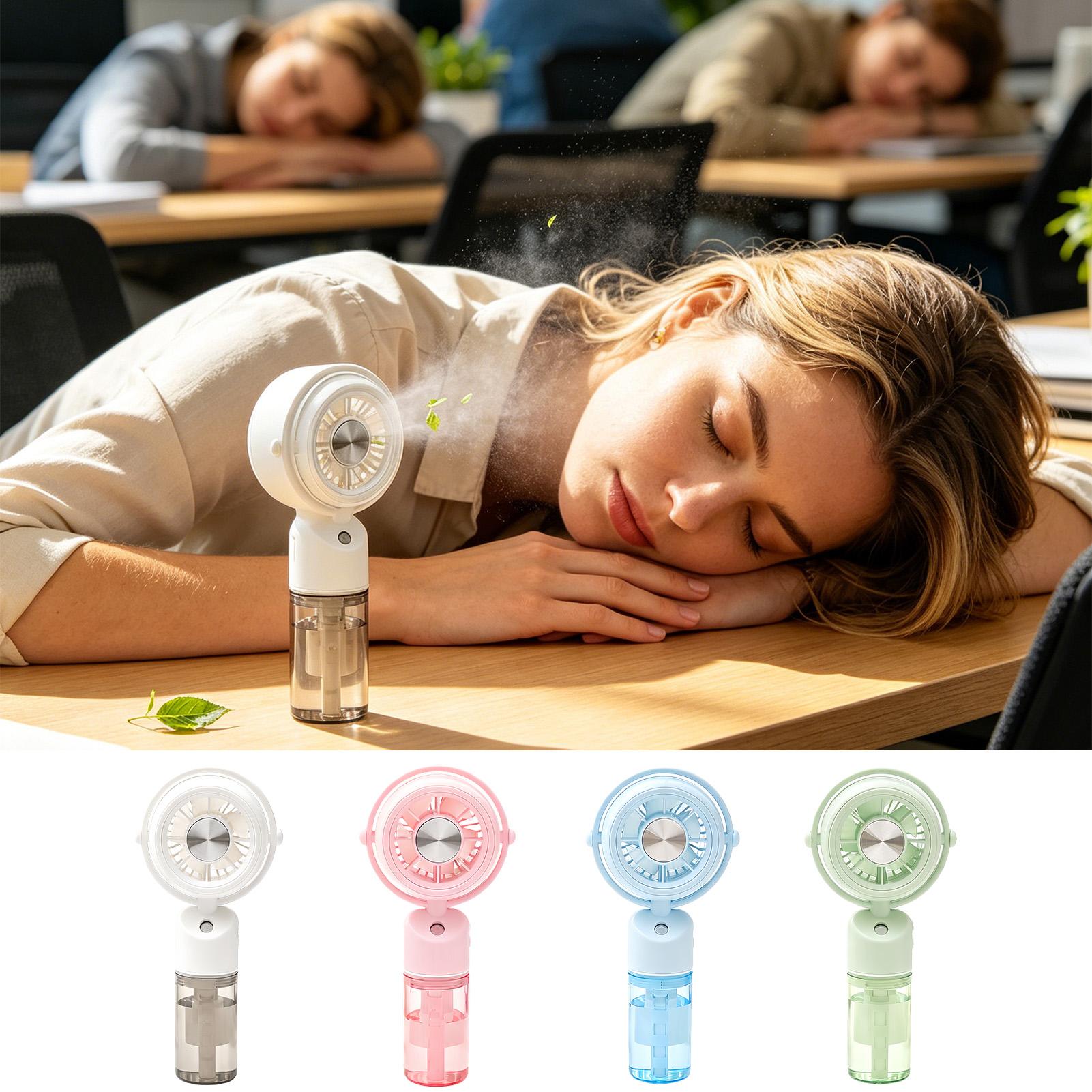 Ventilador de Névoa Portátil 3 - Outdoor Camping Misting Fan avaliação e preço
