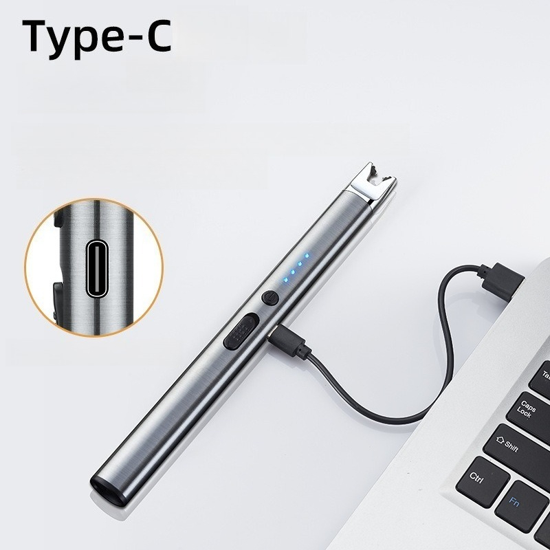 Isqueiro Elétrico USB Recarreg - Outdoor Windproof Lighter avaliação e preço