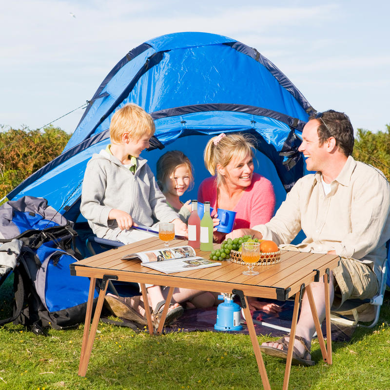 Mesa de Piquenique Dobrável In - Outdoor Camping Table With Storage avaliação e preço