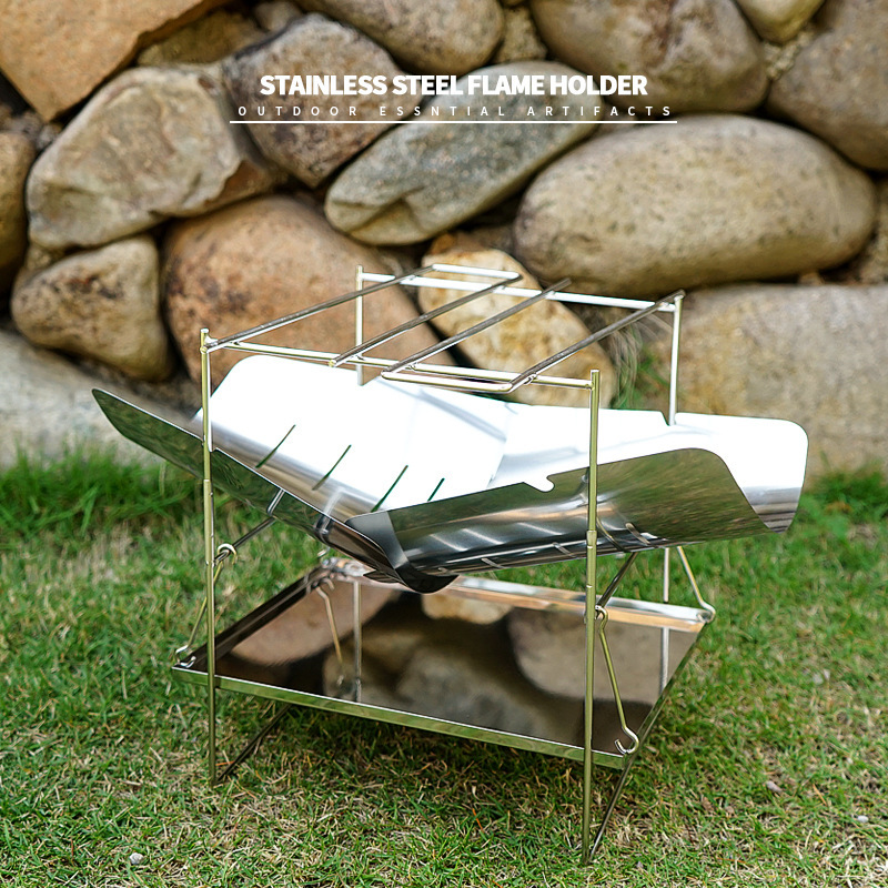 Queima de madeira fogão acampa - Outdoor Camping Fire Pit avaliação e preço